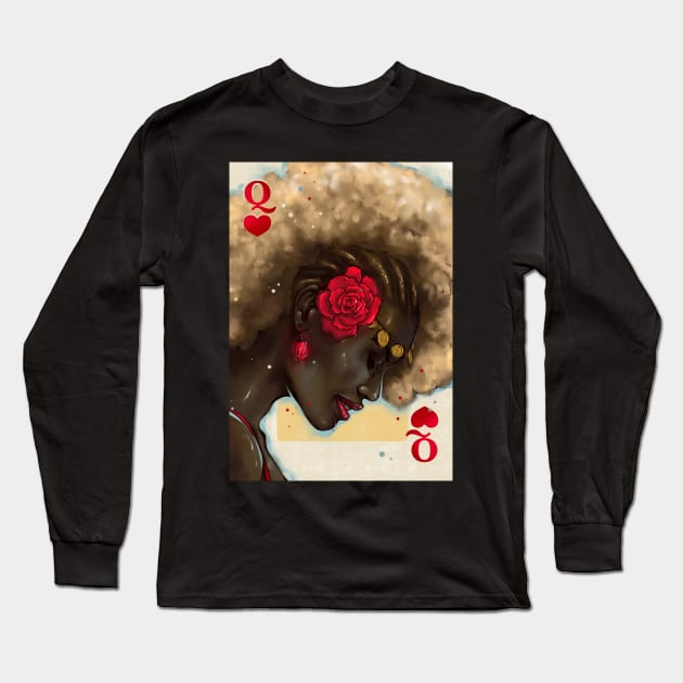 Gipsy Queen Long Sleeve T-Shirt by dracoimagem